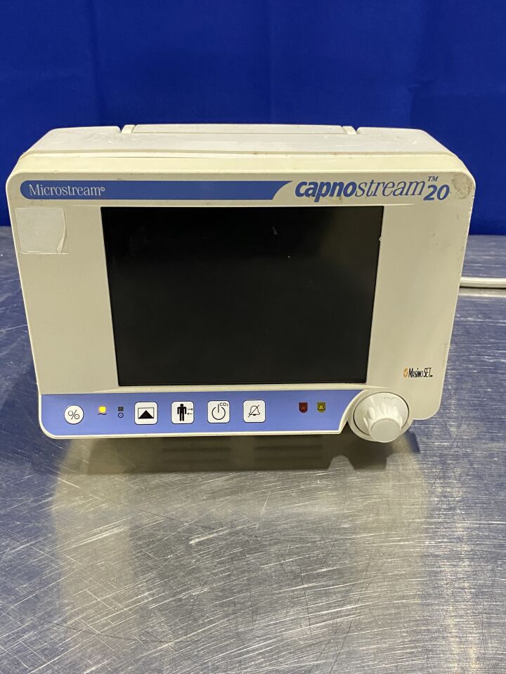 ORIDION MEDICAL Capnostream 20P CS08657-02 Co2 Monitor