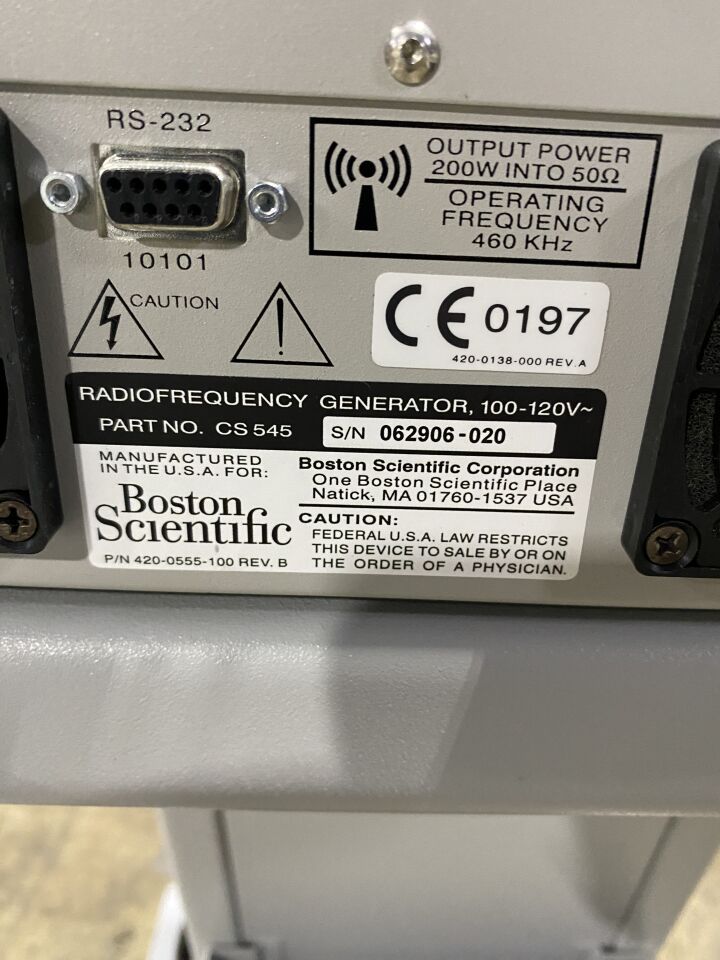 BOSTON SCIENTIFIC RF 3000 Electrosurgical Unit