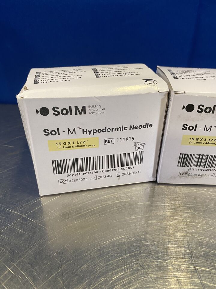 SOL M 111915 Hydrodermic Needle