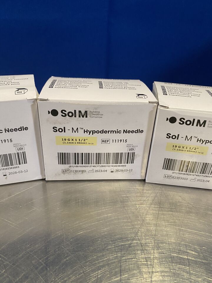 SOL M 111915 Hydrodermic Needle