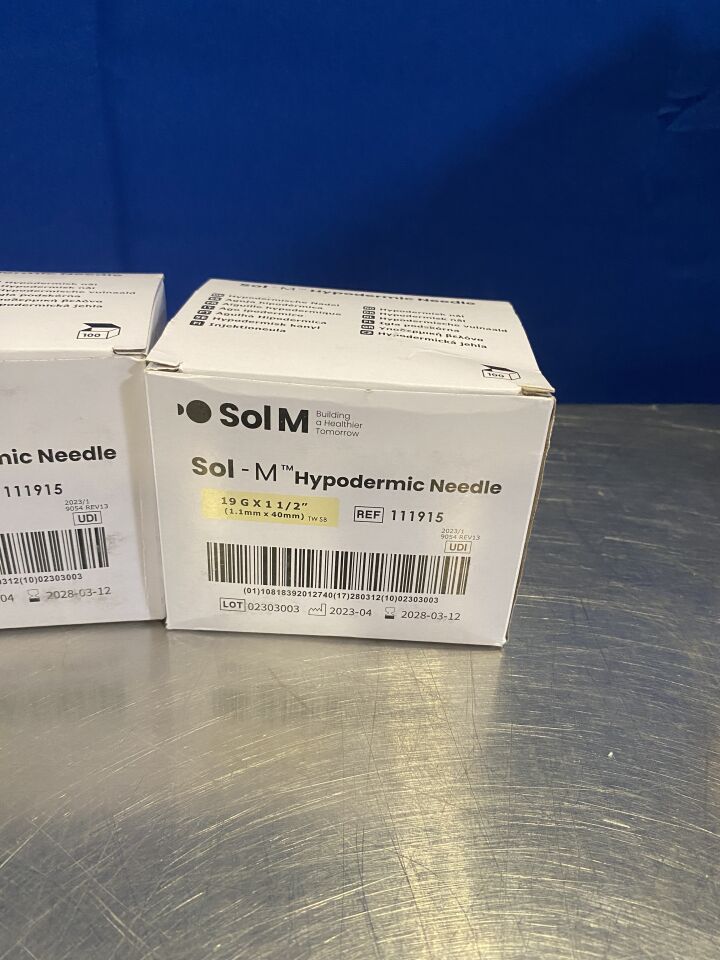 SOL M 111915 Hydrodermic Needle