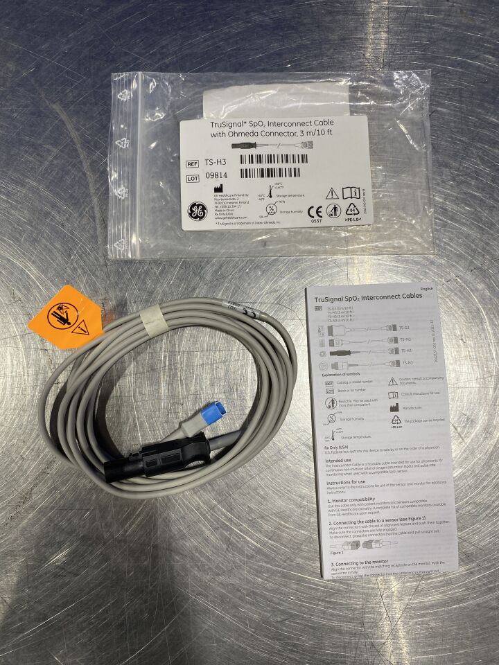 GE TruSignal TS-H3 SPO2 Probe