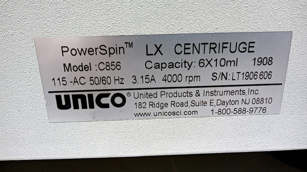 MCKESSON 602 CENTRIFUGE