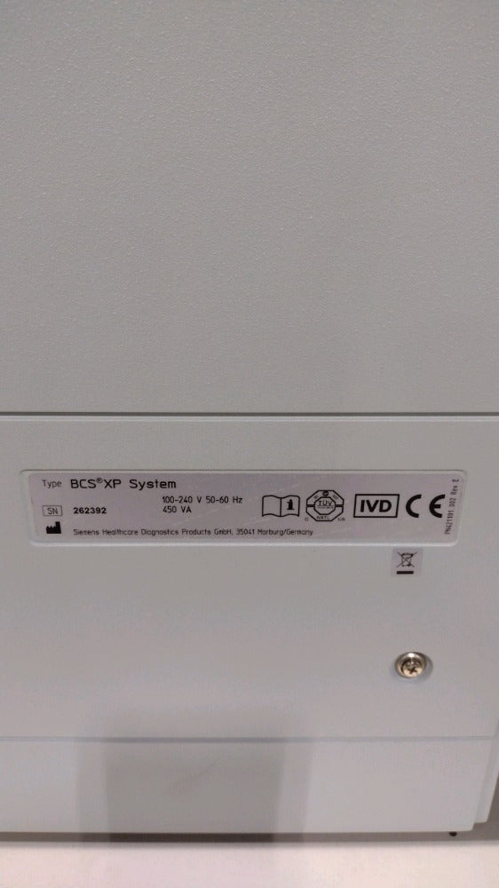 LOT #766 SIEMENS BCS XP LAB ANALYZER