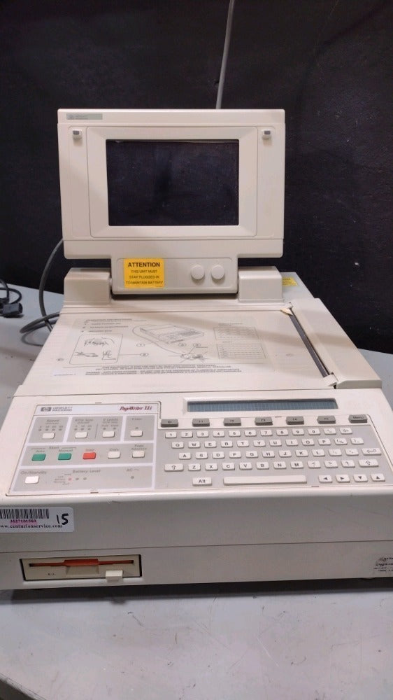 LOT #1008 HP PAGEWRITER XLI ECG/EKG MACHINE