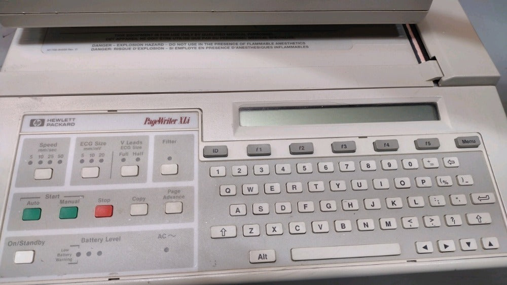 LOT #1008 HP PAGEWRITER XLI ECG/EKG MACHINE