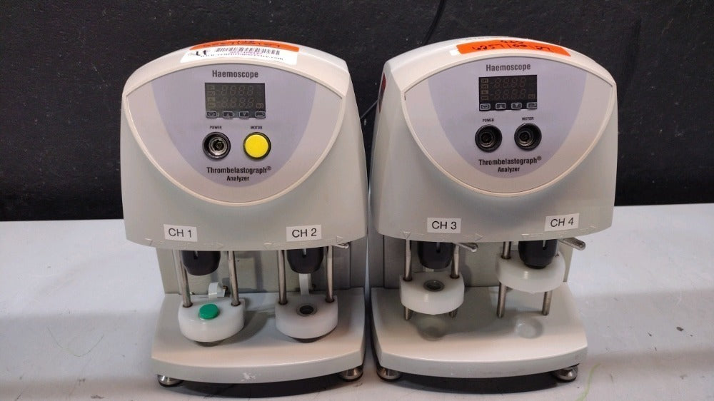 HAEMOSCOPE 5000 THROMBELASTOGRAPH ANALYZERS