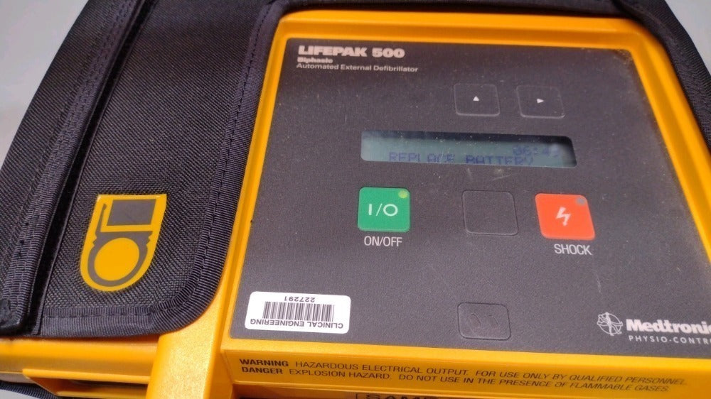 LOT #3016 MEDTRONIC/PHYSIO-CONTROL LIFEPAK 500 BIPHASIC AED