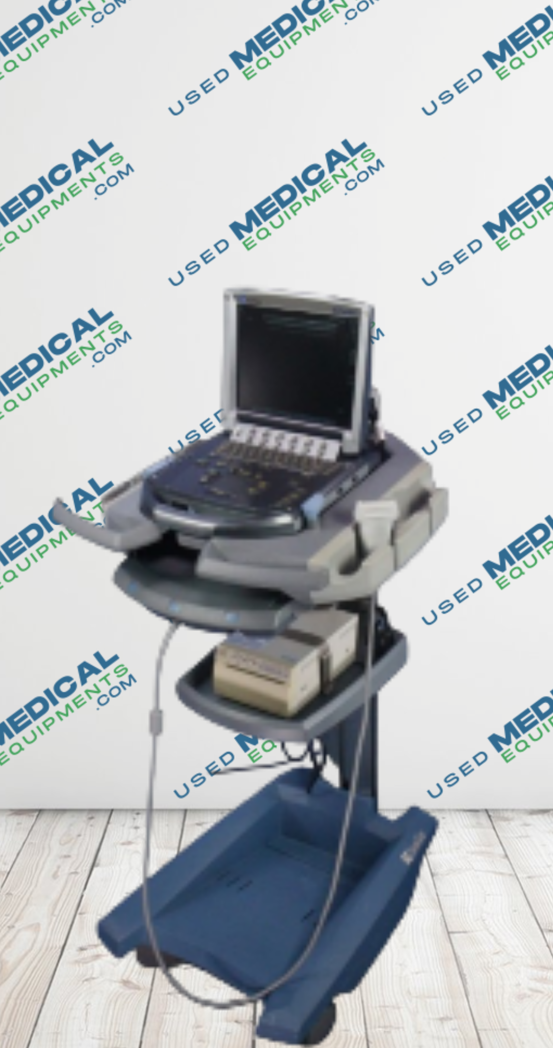 SonoSite M-Turbo Portable Ultrasound w/ Probe, Printer, Stand TESTED w/ WARRANTY