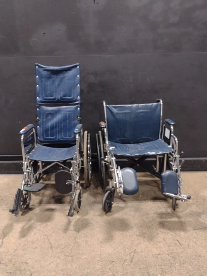 LOT OF WHEELCHAIRS