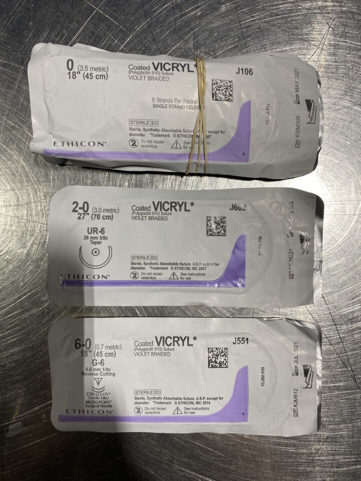 ETHICON Various Sutures