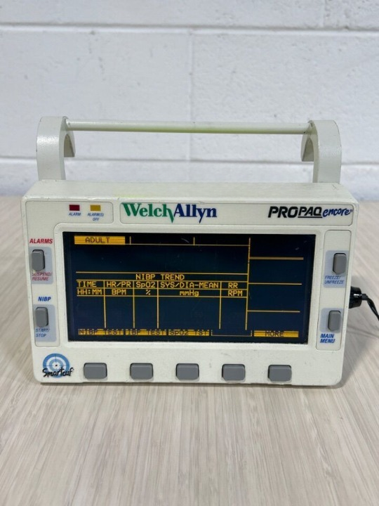 PROPAQ 206EL Welch Allyn BP Monitor