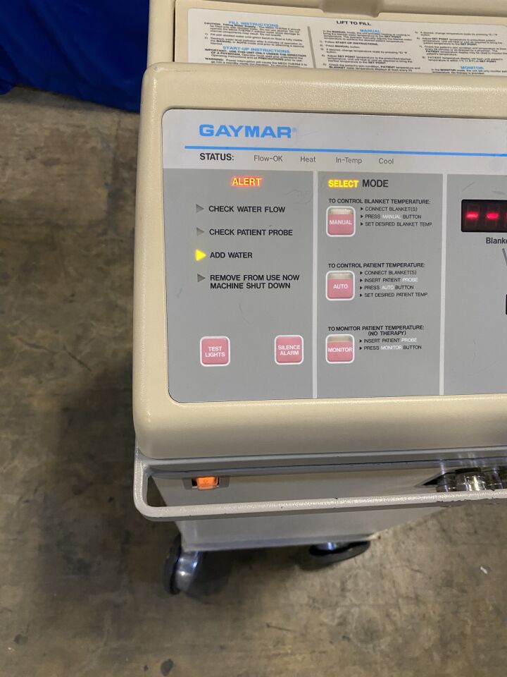 GAYMAR INDUSTRIES Medi-Therm III MTA 5900 Hypothermia Unit