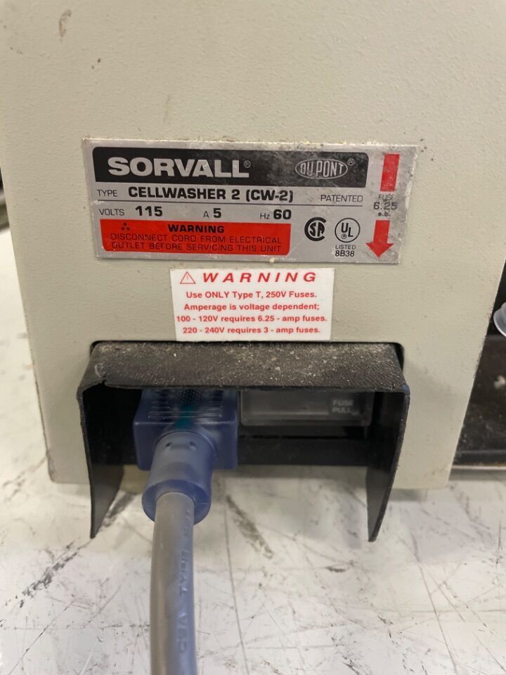 SORVALL Cellwasher 2 Centrifuge