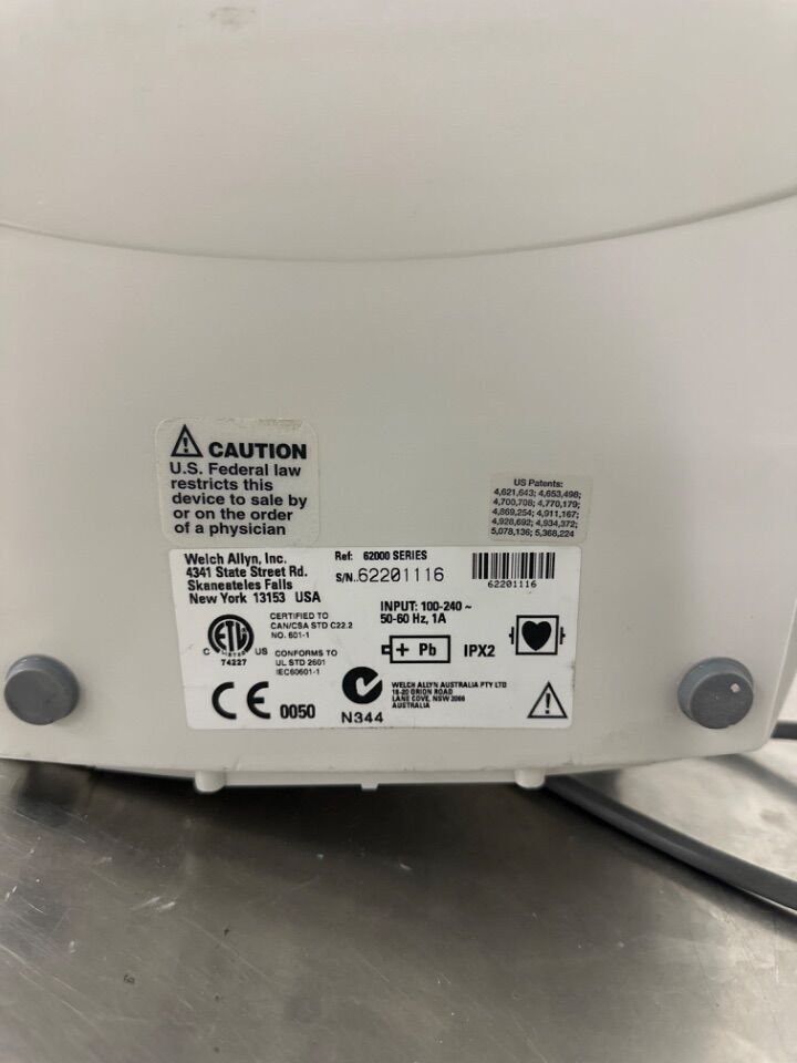 62000 SERIES Welch Allyn BP Monitor