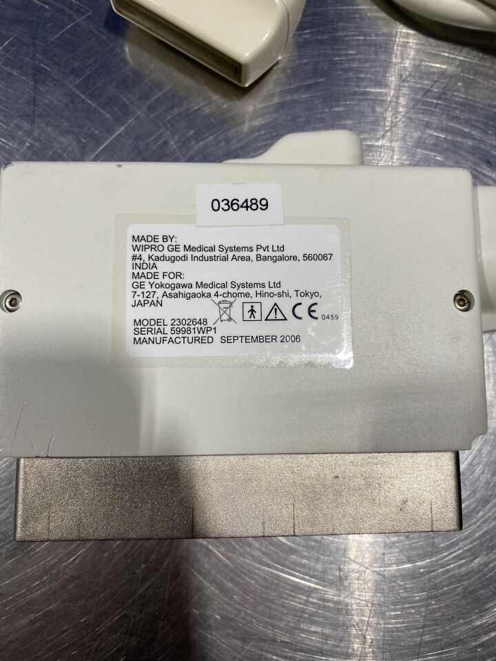 GE 7L Ultrasound Transducer