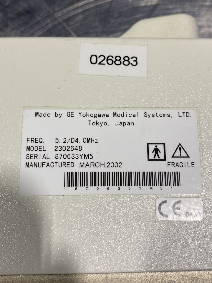 GE 7L 2302648 Ultrasound Transducer