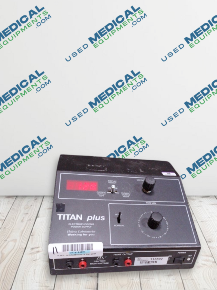 LOT #372 HELENA LABORATORIES TITAN PLUS ELECTROPHORESIS POWER SUPPLY