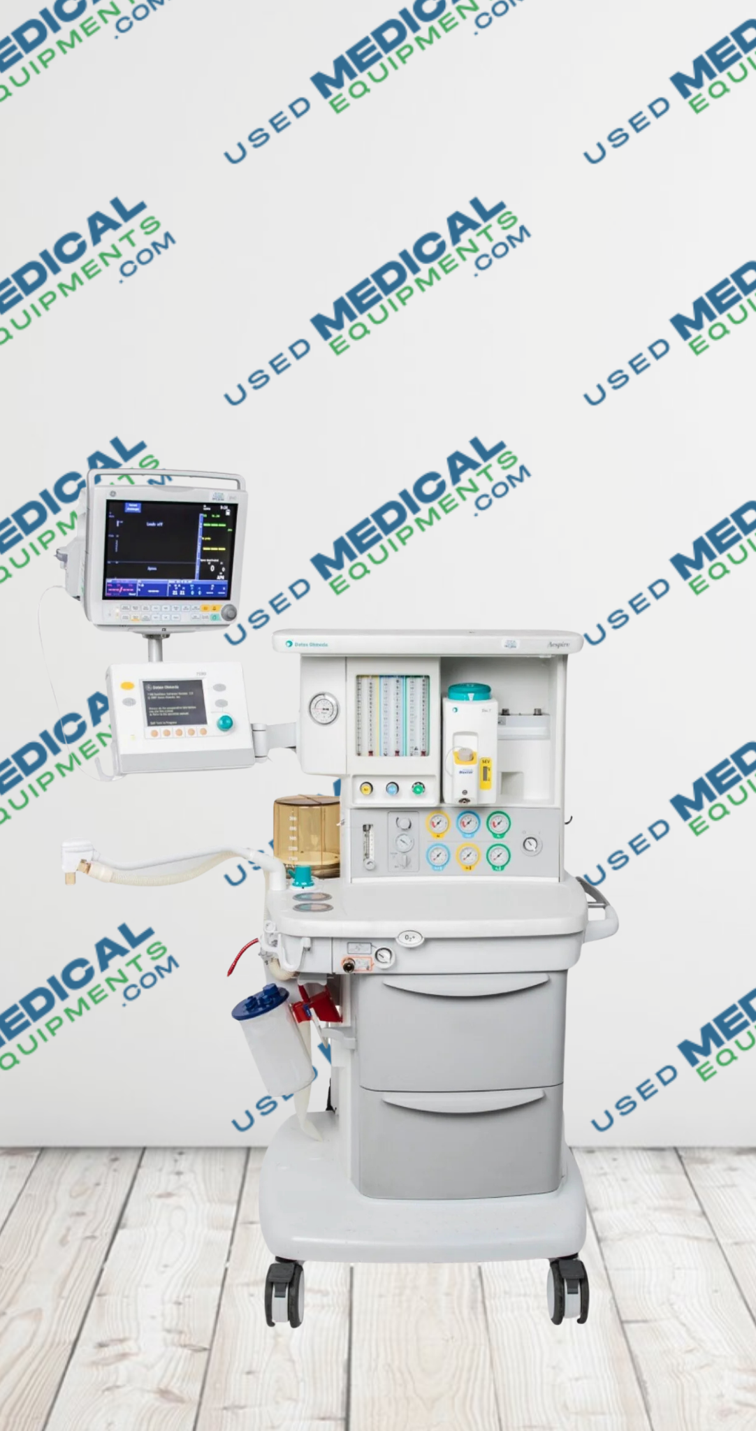 GE Datex Ohmeda Aespire 7100 Anesthesia Machine w/ GE B40 Anesthesia Monitor