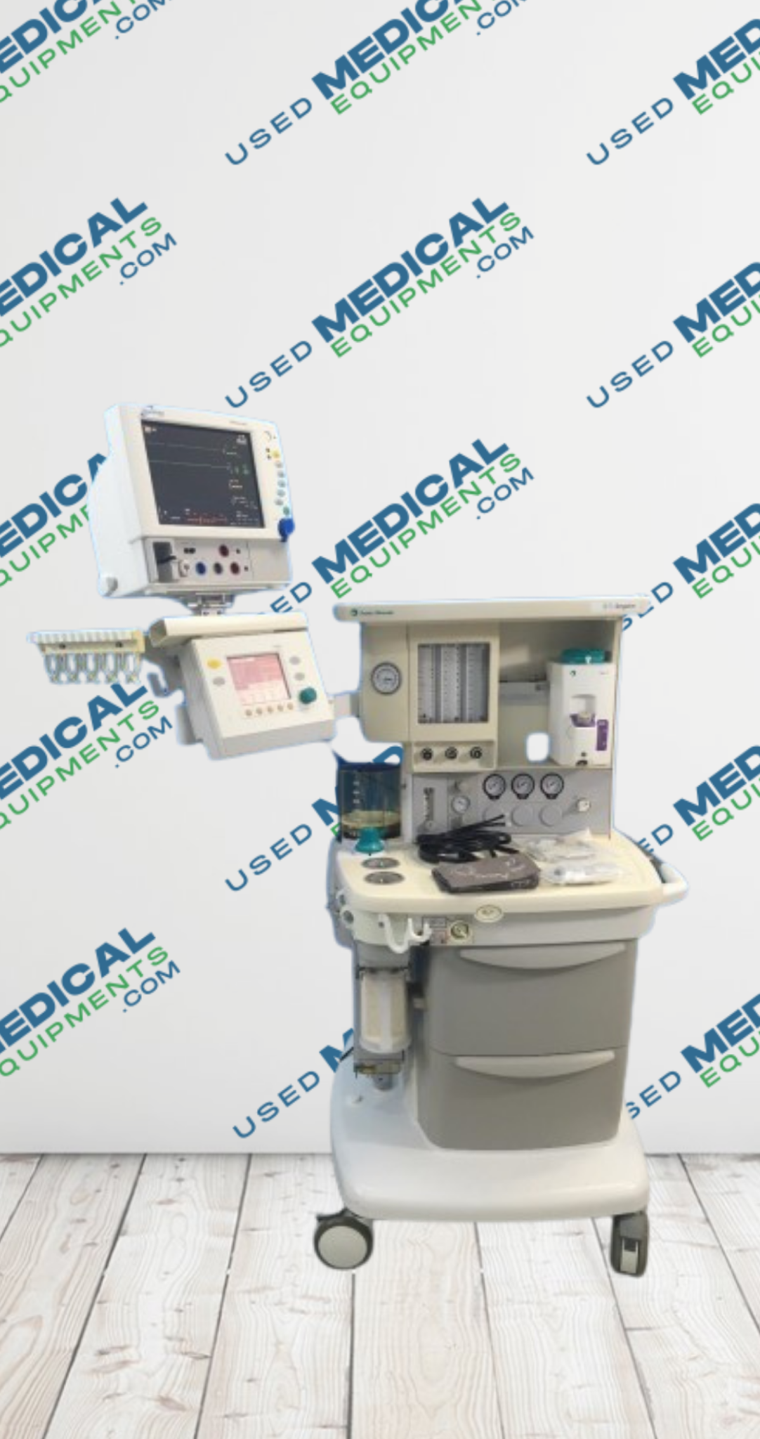 GE Datex Ohmeda Aespire 7100 Anesthesia Machine w/ GE B40 Anesthesia Monitor