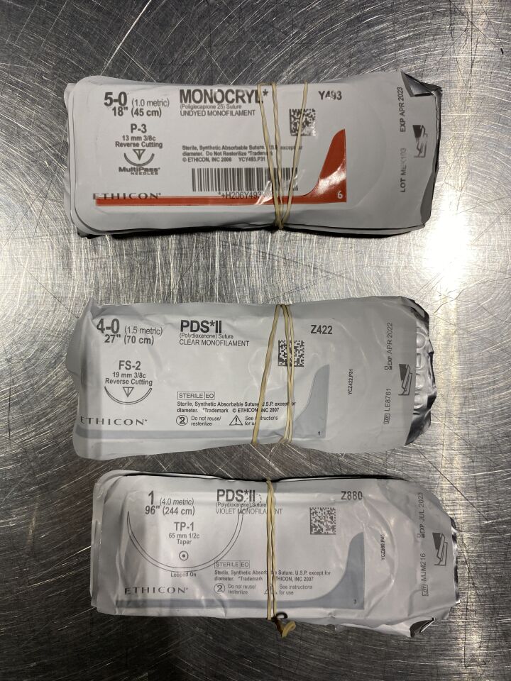 ETHICON Various Sutures