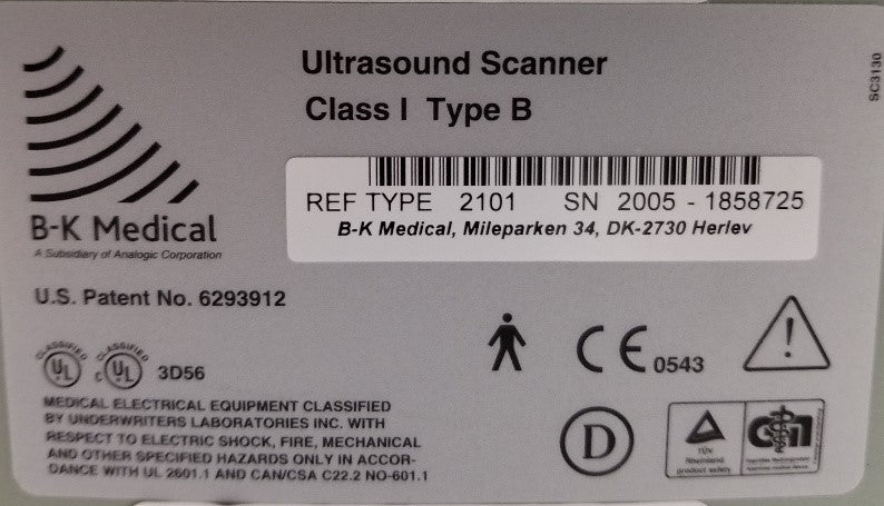 B-K Medical 2101 Falcon EXL Ultrasound