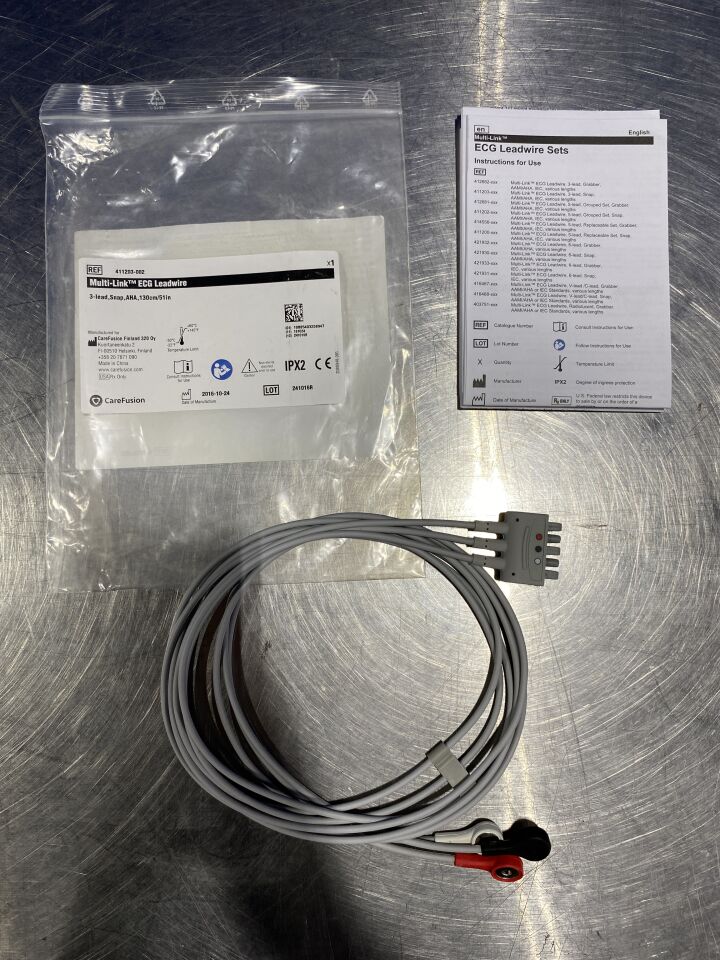 CAREFUSION Various ECG Cable and Leadwire