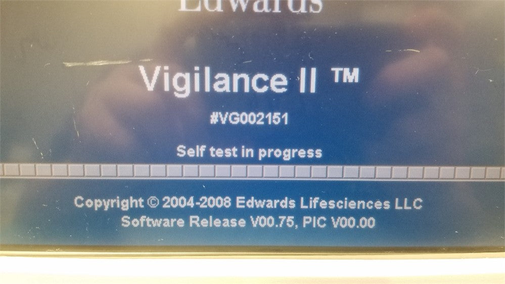 Ended EDWARDS LIFESCIENCES VIGILANCE II MULTI-PARAMETER MONITOR